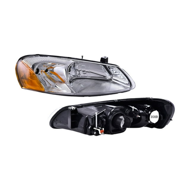 Faro DEPO Stratus 2001 A 2006 Dodge Liso C/Base Derecho