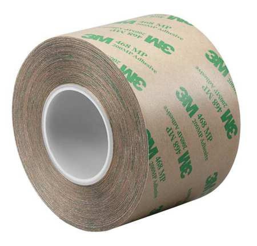 3M 468MP Adhesive Transfer Tape, 6" Width x 20yd Length (1 roll