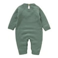 thumbnail image 3 of Vedolay Girls Clothes Fall Winter Baby Girl Romper Jumpsuit Bodysuit Outfits Green,68, 3 of 5