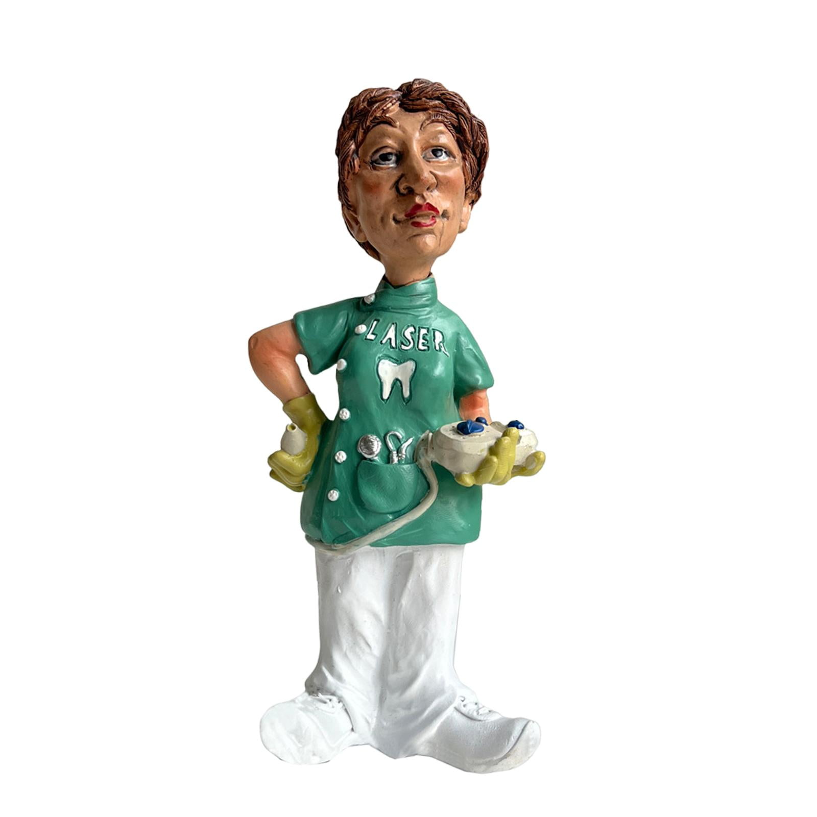 Tongina Person Sculpture Human Crafts Ornament Home Modern Worker Figurine Resin Figure Statue for Friends, Bedroom,Countertop,Family G