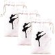 thumbnail image 2 of 3Pcs Drawstring Storage Bags Portable Ballet Shoes Bags Girl Dance Bags Shoes Storage Pouches, 2 of 3