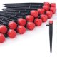 thumbnail image 1 of Drip Emitters For 1/4" Drip Irrigation Tubing, Adjustable 360 Degree Water Flow Drippers On 5" Arrow Stake, Garden Irrigation Drippers For (4-7mm) Wat, 1 of 5