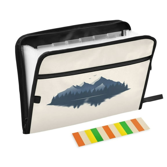 Organ Folder 14.2 x 0.8 x 10.6 Inches 13 Separate Pockets A4 Size Documents Folder A Sort Storage File Manager For The Home Office Ink Mountain