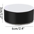 thumbnail image 2 of Furniture Legs,4 Pieces Furniture Support Legs, Self Adhesive Heavy Duty Furniture Risers, for Sofa Cabinet Office (L60 x H30 mm,Black), 2 of 5