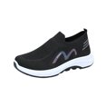 thumbnail image 2 of Willtoo Mens Slip On Breathable Knit Walking Loafer Non Slip Cushioned Lightweight Casual Footwear for Travel Gym Daily Errands, 2 of 5