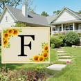 thumbnail image 3 of ZXCXRQFa Family Name Yard Sign For Outside, Last Name Signs, Monogram Letter F Yard Sign with Stand, 9x12 inches, Rust Free Weatherproof Outdoor Use,Easy to Install, 3 of 6