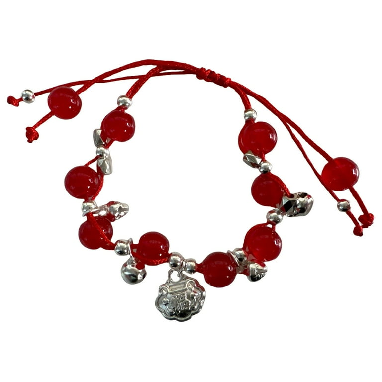 Men Women Chinese Lucky Red String Bracelet Tibetan Buddhist