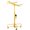 Yellow + Steel, variant on Drywall Lift Panel 16 ft Hoist Jack with Rolling Caster Wheels, 150 lb Capacity for Ceiling Installation, Yellow Steel Construction