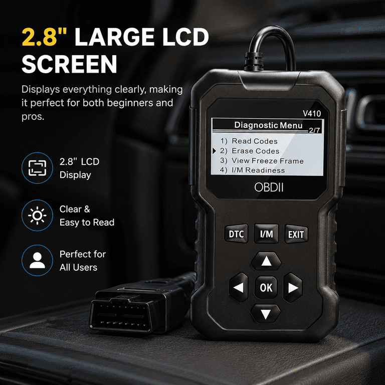 WJXCMDBS Professional OBD2 Scanner Diagnostic Tool photo 8