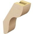 thumbnail image 5 of Ekena Millwork 3"W x 8"D x 12"H Carmel Rough Cedar Woodgrain TimberThane Knee Brace, Primed, 5 of 6