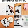 thumbnail image 6 of Dreamtimes Cute Heart Dachshund Dog Kitchen Towels 6 Pack Dish Cloths Reusable Cleaning Cloths Absorbent Hand Towels Tea Towels Bar Towels for Home Fast Drying 28 x 18 in, 6 of 6