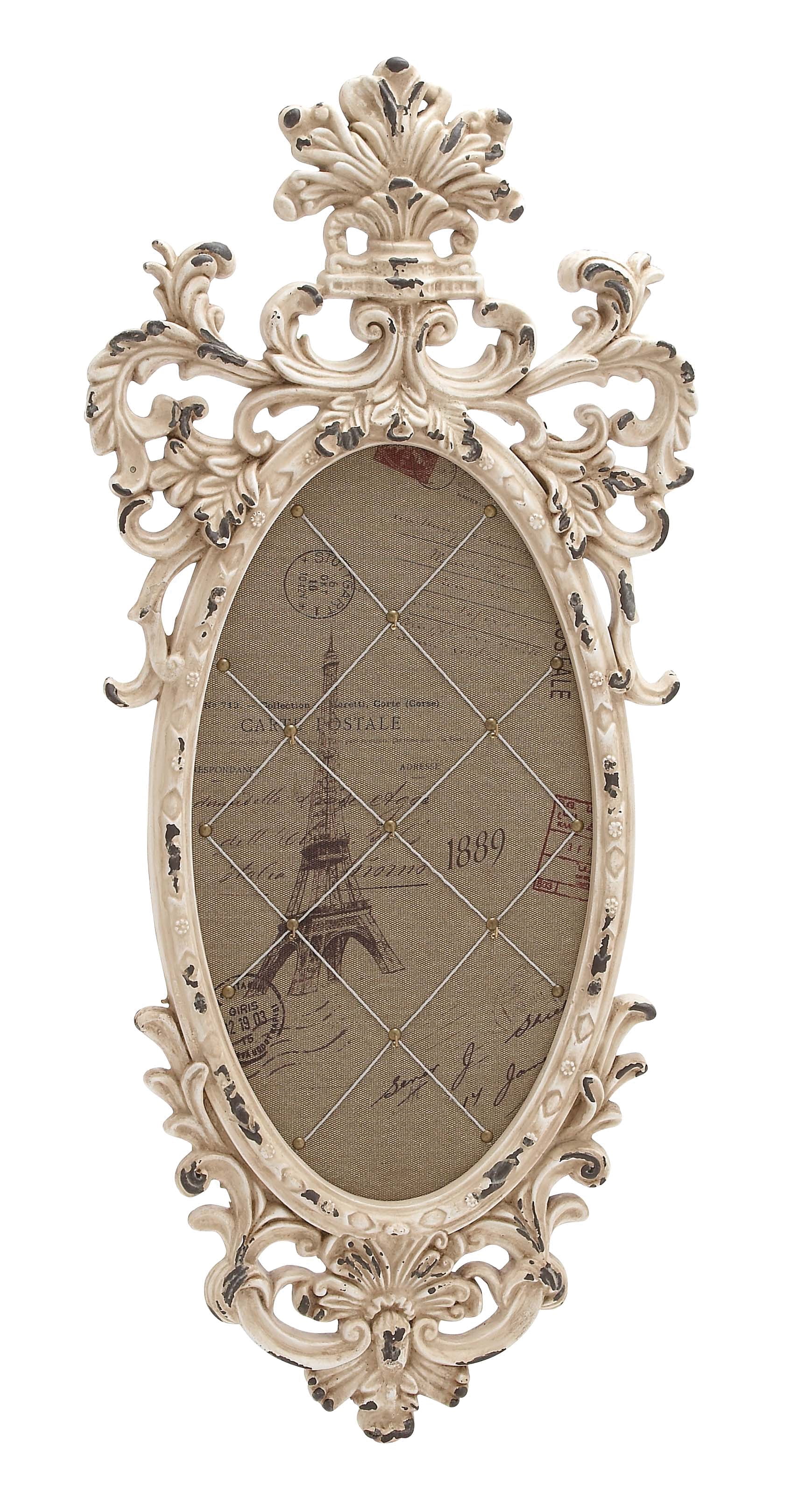 Traditional Country Style Oval Shaped Memo Board