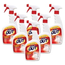 Iron OUT Spray Gel Rust Stain Remover, Remove and Prevent Rust Stains in Bathrooms, Kitchens, Appliances, Laundry, and Outdoors, 24 Ounce, Pack of 6