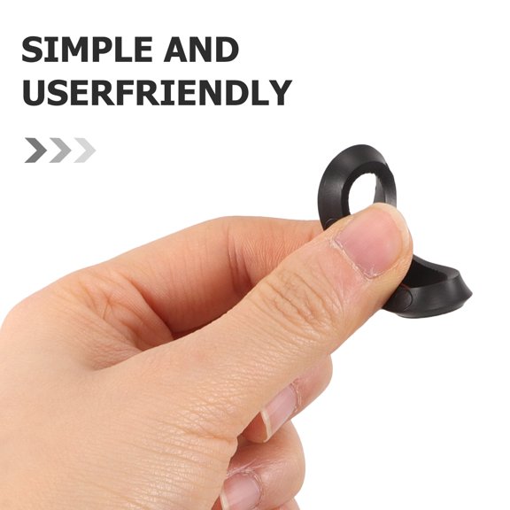 PENIKOKO 50pcs Weightlifting Dumbbell Handles with Rubber Grip Black Fitness Equipment Accessories Set