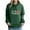 #0085-Army Green, variant on Uootdi God Is Good Embroidered Sweatshirt for Gift Women Christian Jesus Religious Pullover Trendy Crewneck Inspirational To p