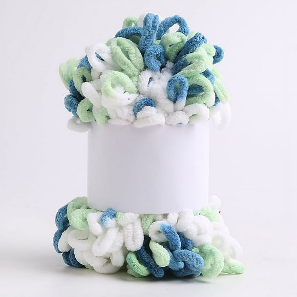 XmhyTop 200g Wool Finger Loop Thread Hand Knitted Scarf Wool Ball Coarse Wool Knitting DIY Hand Pillow Blanket Doll,D