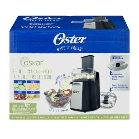 Oster 2-in-1 Salad Prep & Food Processor, 1.0 CT