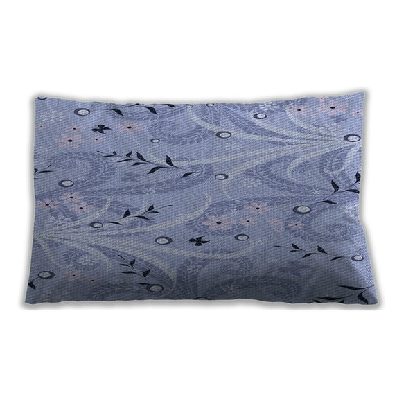 Ahgly Company Indoor Rectangular Contemporary Lumbar Throw Pillow, 13 inch by 19 inch