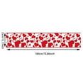 thumbnail image 3 of Clearance! Table Flag Decoration Red Knitted Love Table Flag, 3 of 6
