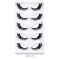 thumbnail image 1 of Nvzi 20 pares de pestañas de visón tenues, pestañas postizas de volumen natural y esponjosas, HLY5-31, 1 of 3