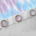 thumbnail image 4 of Homewish Pink Blue Gradient Kitchen Curtains,Modern Abstract Art Black Out Curtains Pack of 2 (42x63 Each), 4 of 6