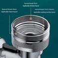 thumbnail image 2 of Faucet, 1080 Rotatable Extension Faucet Aerator, Durable Anti-splash Faucet Extension, Two-way Water-saving Faucet Aerator., 2 of 5