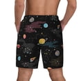 thumbnail image 4 of Fotbe Galaxy Men’s Swim Trunks Quick Dry Swim Shorts Board Shorts with Mesh Lining-3X-Large, 4 of 9