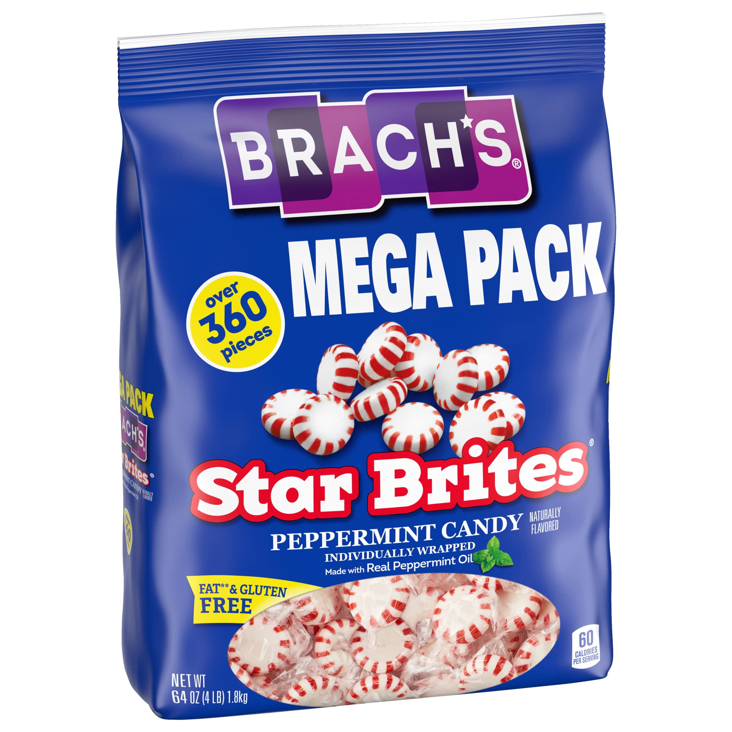 Indulge in Brach's Star Brites Peppermint Candy - A Mega Pack of