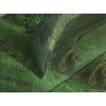 thumbnail image 4 of Ambesonne Nature Quilted Bedspread Set 3 Pcs, Tropical Jungle Trees, Queen Size, Green, 4 of 5