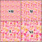 Printed Adhesive Vinyl Giraffe Pink Pattern Permanent Adhesive (Medium Scale)
