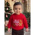 thumbnail image 4 of Cjfdfy Toddler Baby Boy Girl Christmas Sweater Gingerbread Christmas Lights Embroidery Long Sleeve Knitted Tops Kids Cute My Christmas Fall Winter Outfit 6M-4Y, 4 of 9