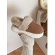thumbnail image 3 of Botas de nieve para mujer, zapatillas de algodón para pareja para otoño e invierno, zapatos de algodón con aislamiento de felpa para el hogar de moda para hombres, 3 of 5