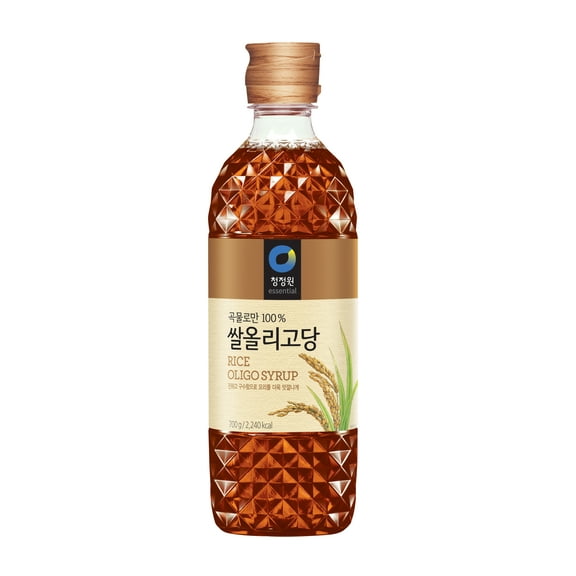 Chung Jung One Oligo Rice Oligo Syrup 1.54 Lb 청정원 곡물로만 100% 쌀올리고당 700g