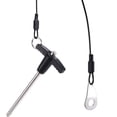 thumbnail image 3 of T Handle Quick Release Pin 0.2 Inch Diameter ,Stainless Steel Locking Pin with Push Button Lanyard Cable, 3 of 9