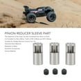 thumbnail image 3 of Pinion Reducer Sleeve Part, Compatibility Stainless Steel Strong Stability Pinion Reducer Sleeve Replacement  For RC Car Parts, 3 of 8