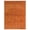Orange, variant on Rugsotic Carpets Hand Knotted Wool Area Rug 2'6''x10' Green Contemporary Runner Indoor Rug for Living Room, Bedroom Antimicrobial L00515