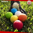 thumbnail image 4 of Velocity Lacrosse Balls - Official NFHS, and College Approved Size - Multi Color, 24 Pack, 4 of 5