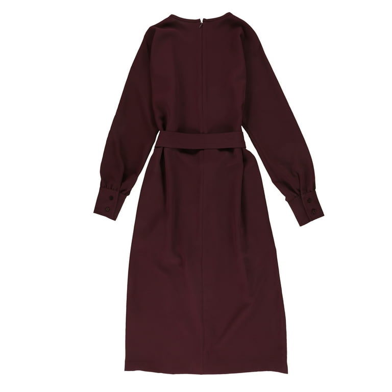 Alfani Womens Tie Waist Shift Dress, Red, Large - Walmart.com