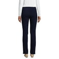 thumbnail image 2 of Lands' End Women's Petite Starfish Mid Rise Knit Denim Straight Jeans, 2 of 3