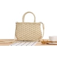 thumbnail image 3 of LinYooLi Cute Basket Shopping Bag Wicker Beach Handbag Seagrass Storage Outdoor Basket, 3 of 4