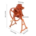 thumbnail image 2 of 2-In-1 Corn Thresher Hand Corn Cob Sheller Corn Kernels Thresher Machine 10cm for Quick Corn Threshing at Home and on Small Farms., 2 of 18