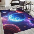 thumbnail image 5 of 6.5'x10' washable carpet bedroom carpet rug floral area rug large area rug for bedroom thick area rug, 5 of 10