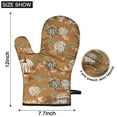 thumbnail image 6 of Cute Oven Mitts,Fall Pumpkins Leaves Pattern Oven Mitt 2-Pack Set,Kitchen Gloves for Oven,Heat Resistant Oven Mitts 7.7"x12", 6 of 7