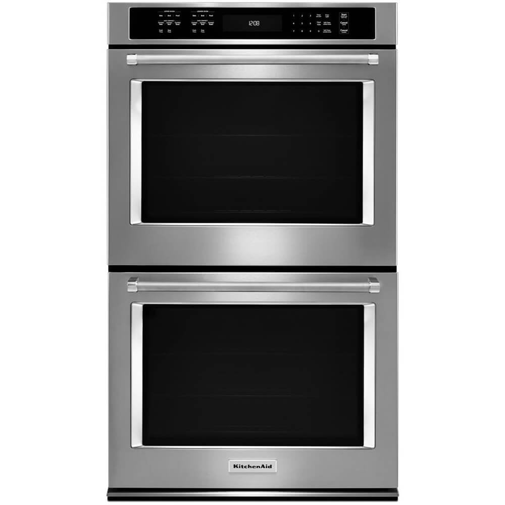 KitchenAid KODE500ESS 30 inch Stainless Convection Double Wall Oven
