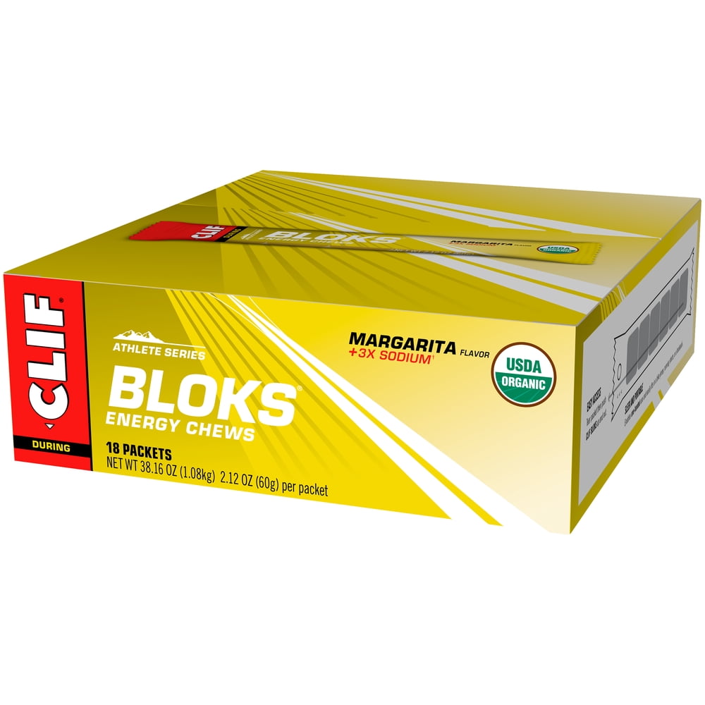 CLIF® Athlete Series Bloks® Margarita Energy Chews 182.12 oz. Packets