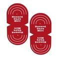 thumbnail image 3 of BELOVING 2 Pcs Mitaines de Manipulation de Disques Protection Maison Tampons Nettoyants pour Disques Vinyles Supports Rouges, 3 of 9