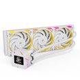thumbnail image 1 of YESTON Yeston Zeus XT Liquid Cooling System with 2.4" True Color LCD, 360mm Radiator, White, PWM Fans, and Multi-Platform Compatibility, 1 of 6