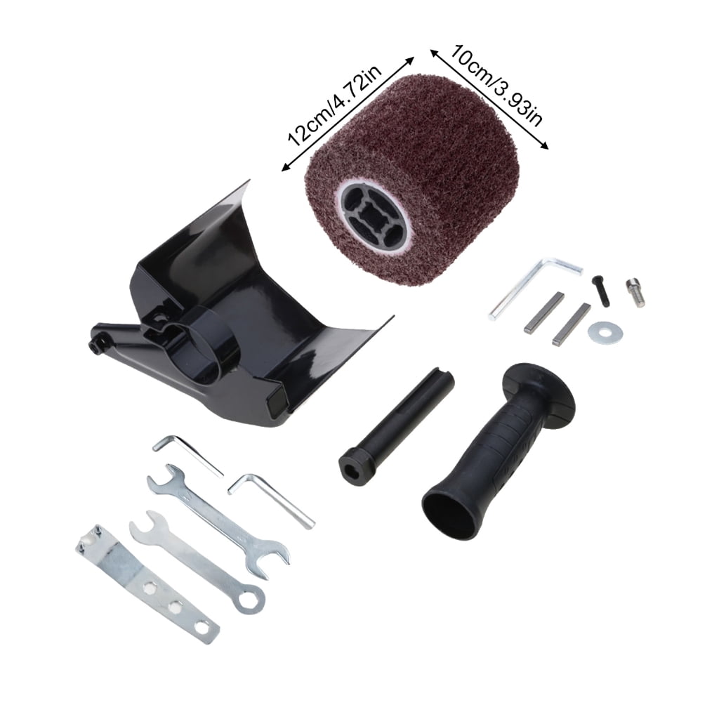 Functional M 10 Angles Grinder To Polisher Set With 120mm Wheel And Ergonomic Handle For Accuracy Control And Smooth Res