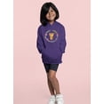 thumbnail image 2 of Baby Deer And Floral Wreath Hoodie Juniors -Image by Shutterstock,  x-Large, 2 of 4