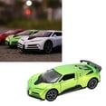 thumbnail image 4 of 1/32 Model Cars, Collectible Multifunctional Zinc Alloy + ABS Pull Back Toy Car  For Level Road Green, 4 of 8